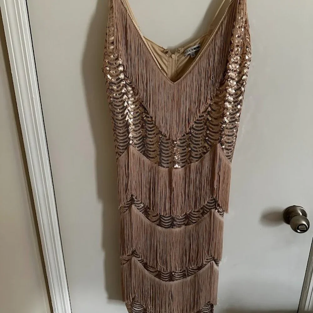 Fashion Nova Fringe Dress - New - Picture 2 of 5